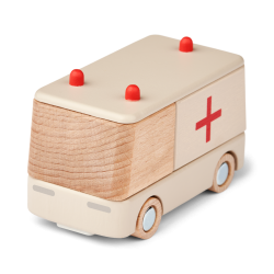 Petite ambulance en bois...