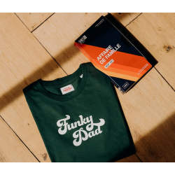 T-shirt "Funky Dad" vert...