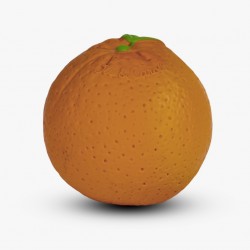 Balle en forme d'orange...