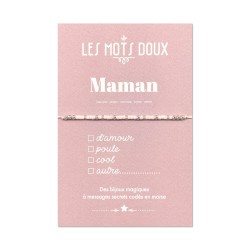 Armband "Maman" Les Mots Doux