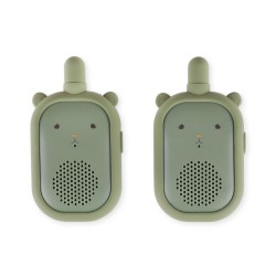 Walkie Talkie Bär olive...