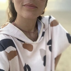 Poncho adulte léopard Tropesa