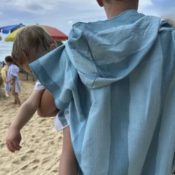 Poncho adulte rayé Tropesa