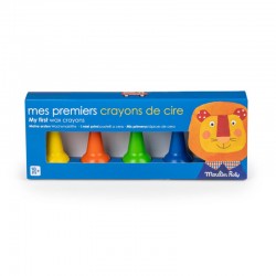 5 crayons de cire Les...