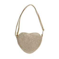 Herzförmige Tasche Gold...