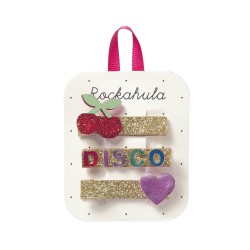 Haarspangen Klemmen Disco...