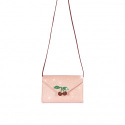 Sac pailleté rose cerise...