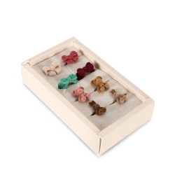 Set de 8 bagues enfants en...