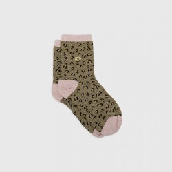 Chaussettes léopard...