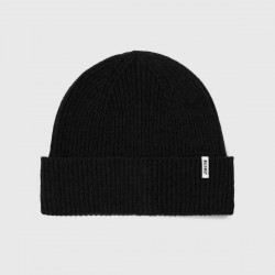 Bonnet laine d'agneau noir...
