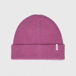 Bonnet laine d'agneau rose...