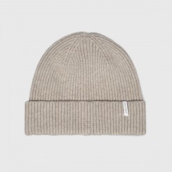 Bonnet laine d'agneau beige...
