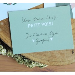 Karte "Love dad" Pivoine &...